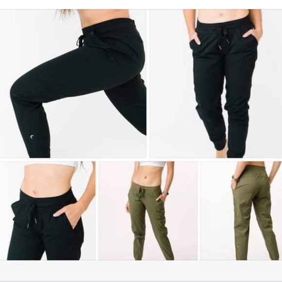 Zyia black trail jogger Clearance